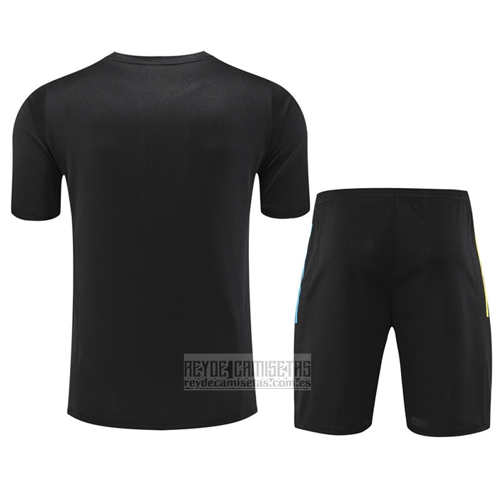 Chandal del Arsenal Manga Corta 2023-2024 Negro - Pantalon Corto